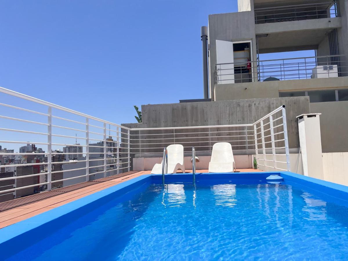 Appartamento Loft Con Piscina En El Centro De Rosario Esterno foto